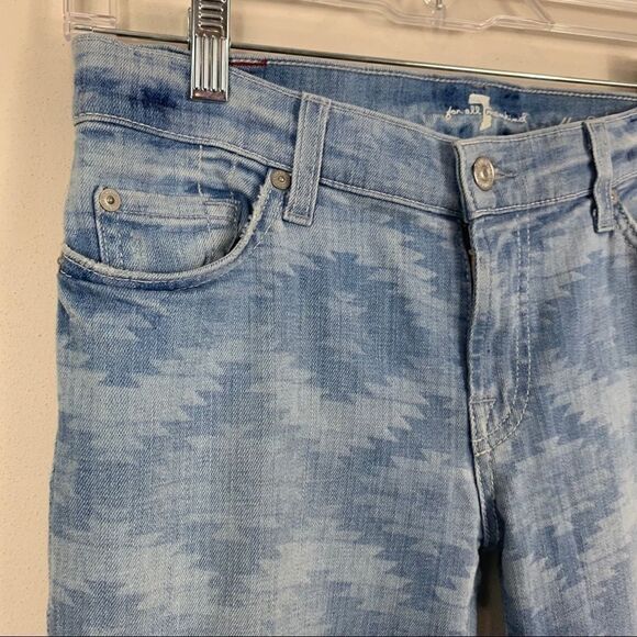 SALE 🔥7 for all Mankind Aztec jeans size 28 - Picture 6 of 13